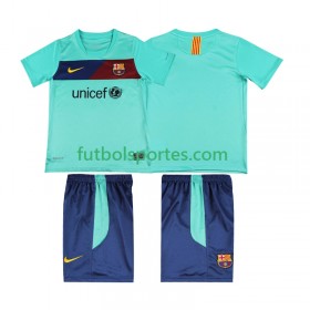Camiseta FC Barcelona 2010 2011 Retro Niño Segunda Equipación